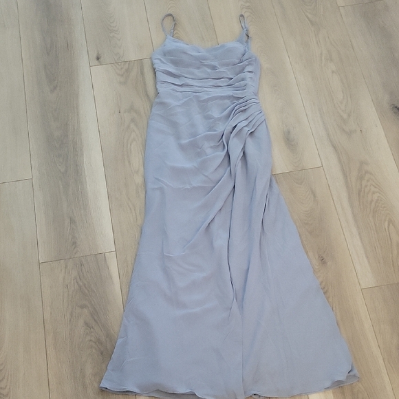 Azazie Dresses & Skirts - Azazie Light Blue Maxi Dress